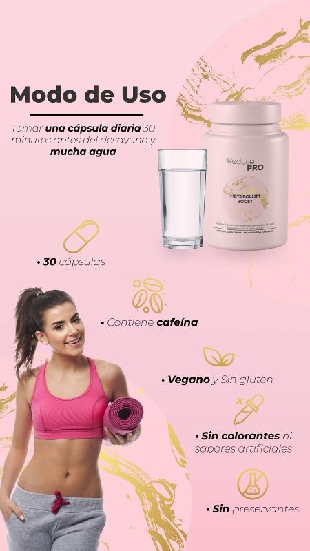 REDUCE PRO ROSADO QUEMADOR DE GRASA - Image 3