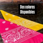 PANOLETAS AMARILLA Y FUCSIA - Image 2