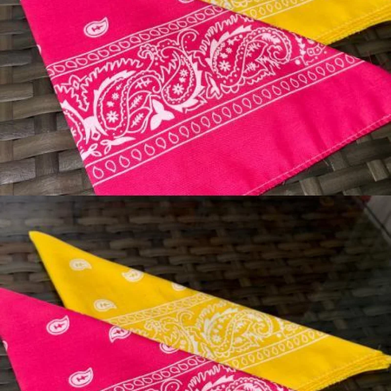 PANOLETAS AMARILLA Y FUCSIA - Image 3