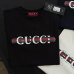CAMISA GUCCI BANDA ROJA