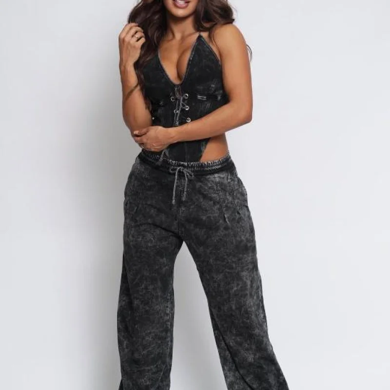 SET CON BODY CORDON GRIS OSCURO - Image 2