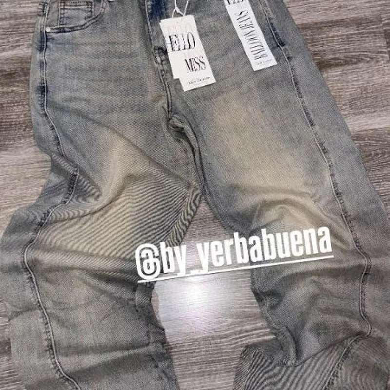 rzd_3ADC7866-6067-4F26-8885-7E052410FF1E.jpg JEANS GRIS HELLO MISS - Image 1