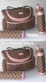 PAÑALERA GUCCI ROSADA - Image 4