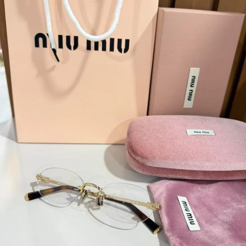 GAFAS MIU MIU AVIATOR TRANSPARENTES - Image 3
