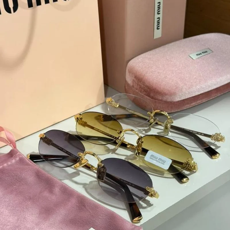 GAFAS MIU MIU AVIATOR TRANSPARENTES - Image 4