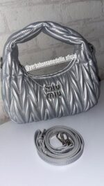 BOLSO MIU MIU PLATEADO - Image 4