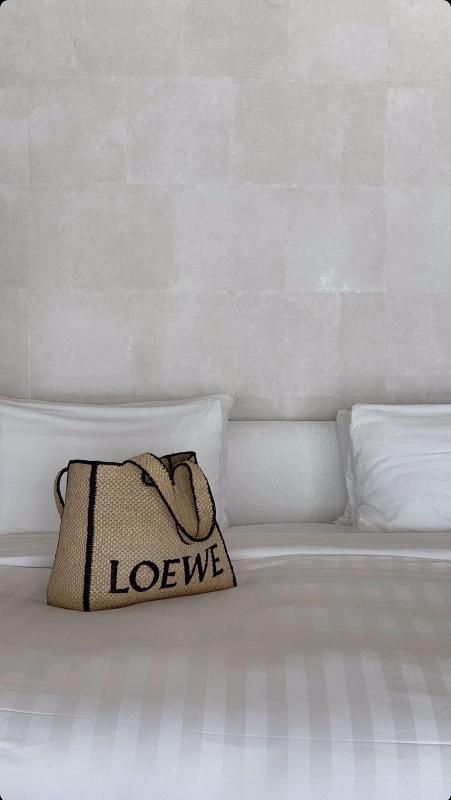 BOLSO LOEWE YUTE BORDE NEGRO - Image 2