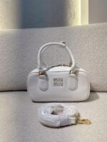 BOLSO MIU MIU BLANCO RECTANGULO - Image 2