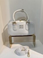 BOLSO MIU MIU BLANCO RECTANGULO - Image 4