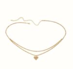 CADENITA CORPORAL BODY CHAIN CORAZON DORADO