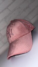 GORRA NY ROSADA TERCIOPELO
