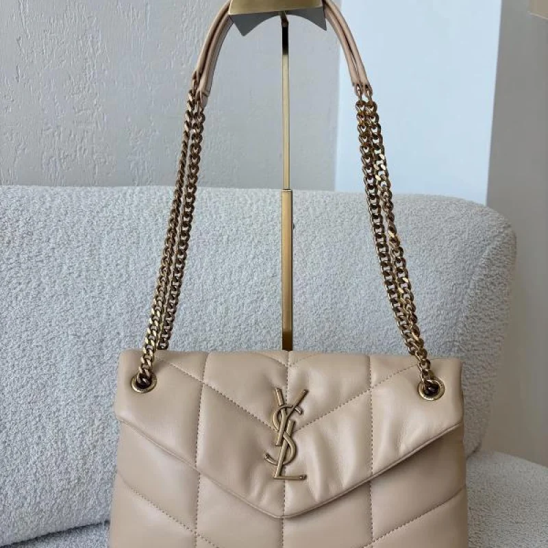 BOLSO YSL BLANCO CADENA - Image 3