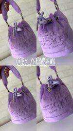 BOLSO MARC JACOBS LILA PELUDO - Image 2