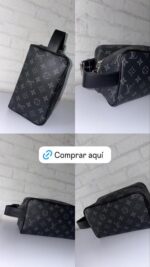 NECESER LOUIS VUITTON NEGRO CON GRIS - Image 2
