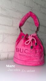 BOLSO MARC JACOBS FUCSIA EN VELVET