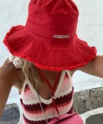 GORRO JACQUEMUS ROJO - Image 2