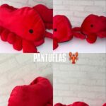 PANTUFLAS LANGOSTA ROJO