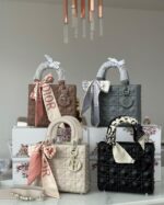 BOLSO LADY DIOR MEDIANO TAUPE