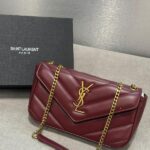 BOLSO YSL VINOTINTO