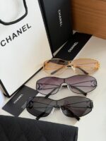 GAFAS CHANEL CON LOGO NEGRA - Image 2