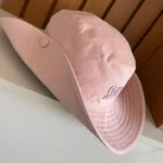 SOMBRERO MIU MIU TELA ROSADO
