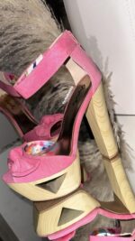 TACONES QUPID FUCSIA - Image 2