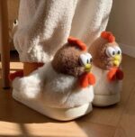 PANTUFLAS PELUDAS GALLO - Image 2