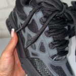 TENIS LOUIS VUITTON DOBLE CORDON GRIS PIEDRAS