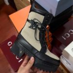 BOTAS LOUIS VUITTON DOBLE TONO