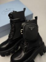 BOTAS PRADA ARMY NEGRA - Image 2