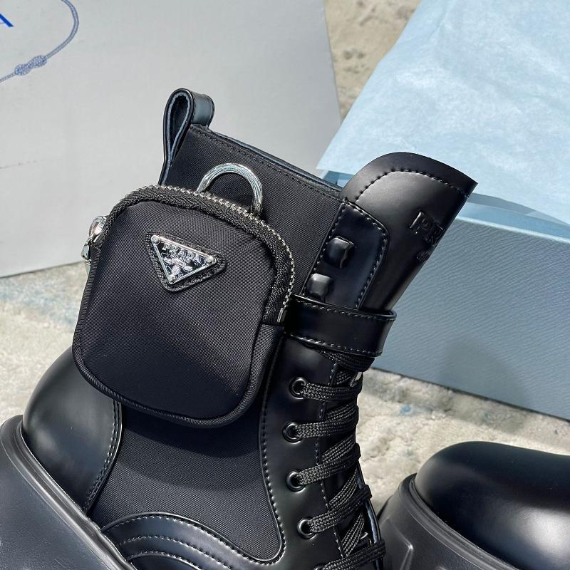 BOTAS PRADA ARMY NEGRA - Image 3