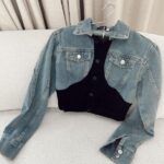 CHAQUETA MUGLER JEANS CON NEGRA