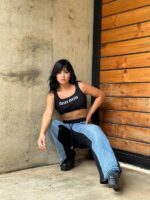 TOP MIU MIU BLANCO Y NEGRO - Image 3