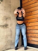 TOP MIU MIU BLANCO Y NEGRO - Image 4