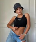 CAMISILLA CORTA PRADA APLIQUE - Image 3