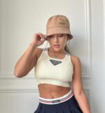 CAMISILLA CORTA PRADA APLIQUE - Image 2