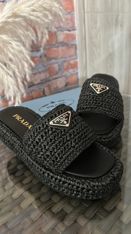 SANDALIA PRADA YUTE NEGRA - Image 3