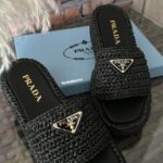 SANDALIA PRADA YUTE NEGRA