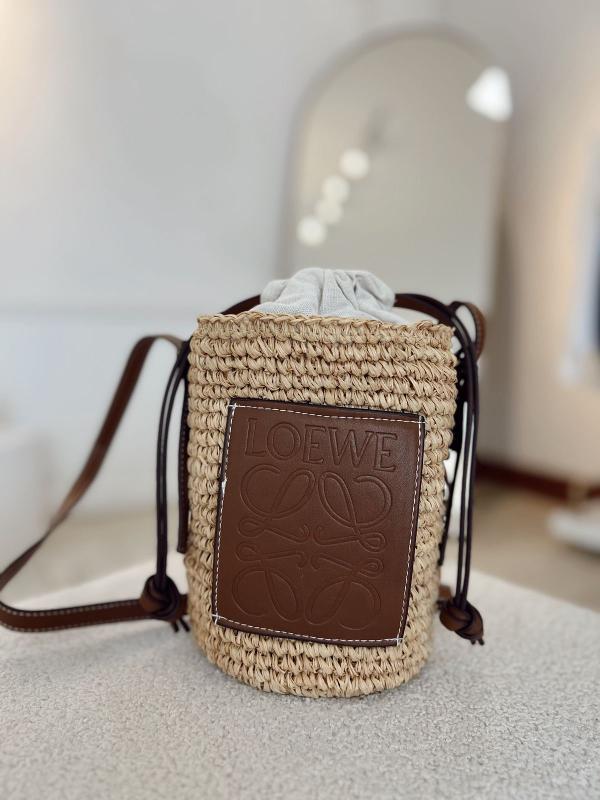 BOLSO LOEWE EN YUTE REDONDO - Image 4
