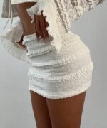 FALDA OJALILLO CREMA - Image 2