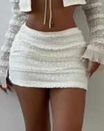 FALDA OJALILLO CREMA