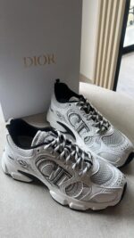 TENIS DIOR MALLA BLANCOS