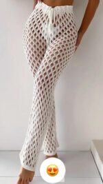PANTALON TEJIDO BLANCO