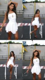 VESTIDO BLANCO PICAPIEDRA