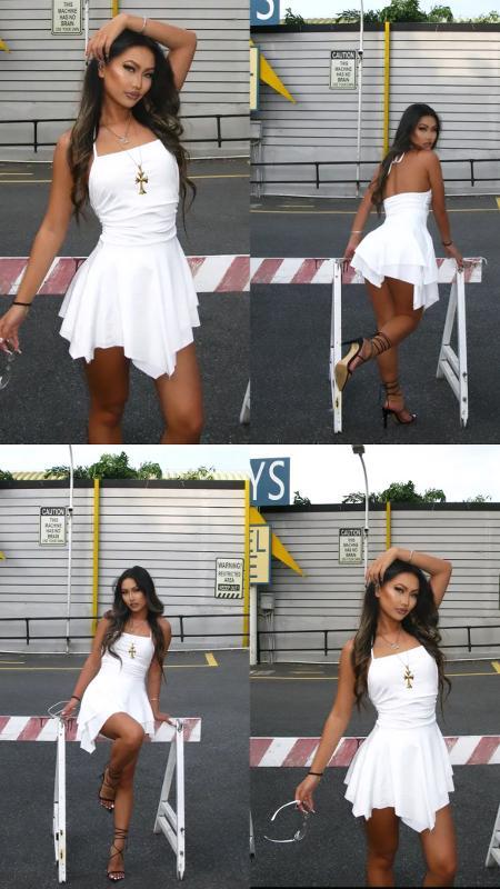 VESTIDO BLANCO PICAPIEDRA - Image 1