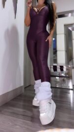 ENTERIZO TELA GALLETA UVA