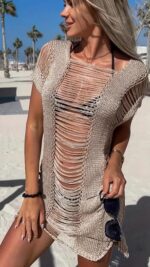 VESTIDO TEJIDO COCOA EN HILO