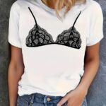 CAMISA CON BRA NEGRO