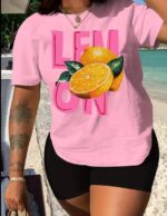 CAMISA ROSADA CON LIMON - Image 2