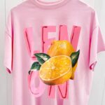 CAMISA ROSADA CON LIMON